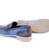 Corrente 5496 Jean Leather Penny Loafer- Jean - Image 3